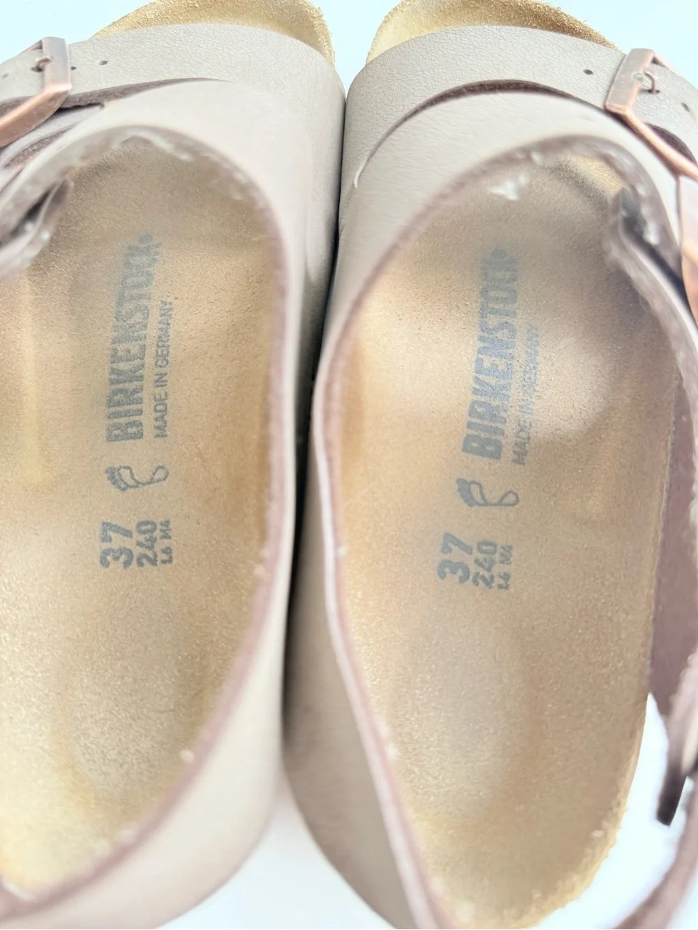 Birkenstock Milano women size  6 Brown  Three-Buckle Sandals